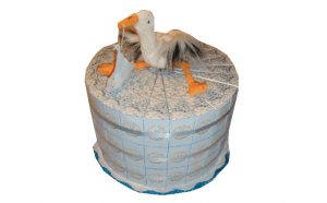 Geboorte taart muisjes