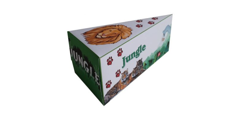 Taartpunt dieren jungle