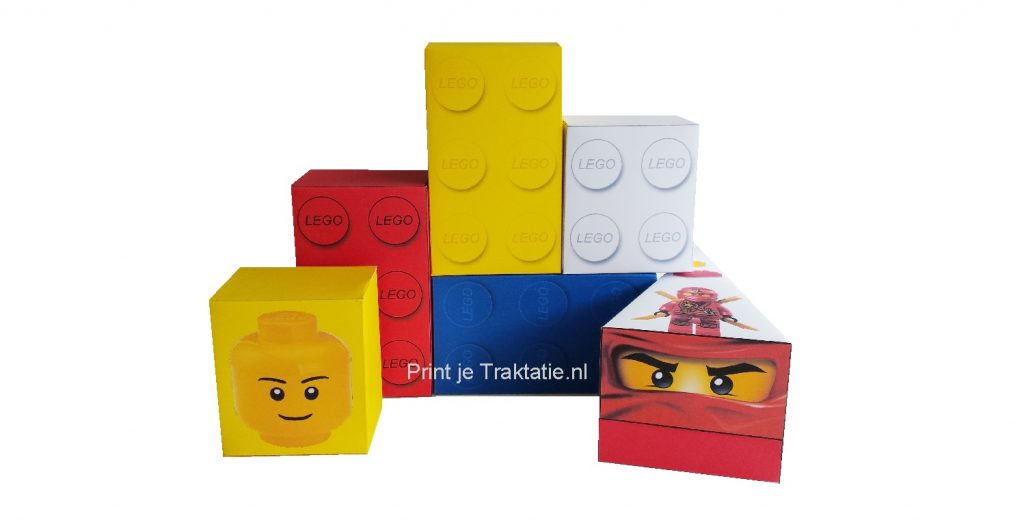 Lego traktatie doosjes