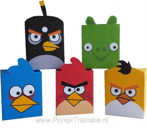 angry birds doosjes