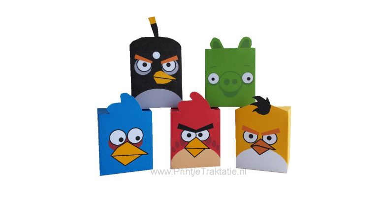 Angry birds doosjes