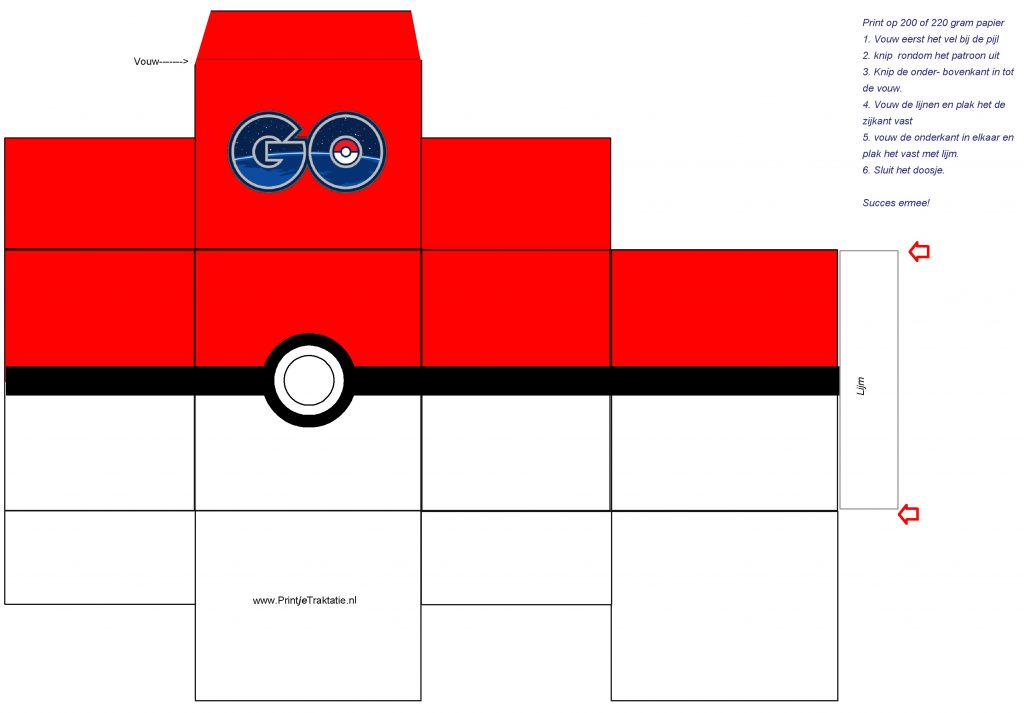 Pokemon go doosje