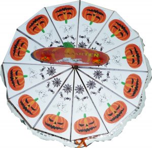 Halloween papieren taart