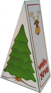 kerstboom doosje