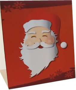 kerstman doosje