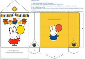 Geschenkverpakking nijntje patroon