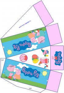 taartpunt peppa pig