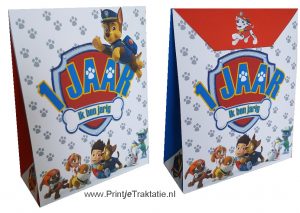 Paw Patrol traktatie doosje
