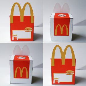 McDonalds traktatie doosje
