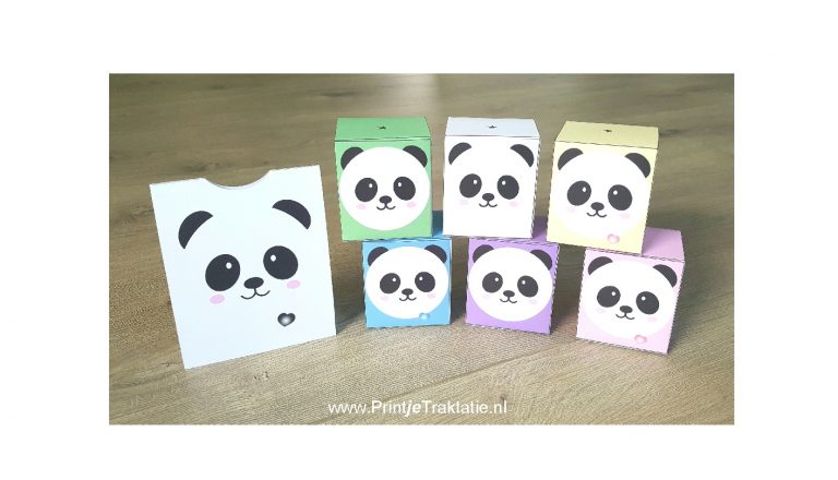 Panda doosjes
